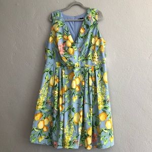 R&K Blue Lemon Dress